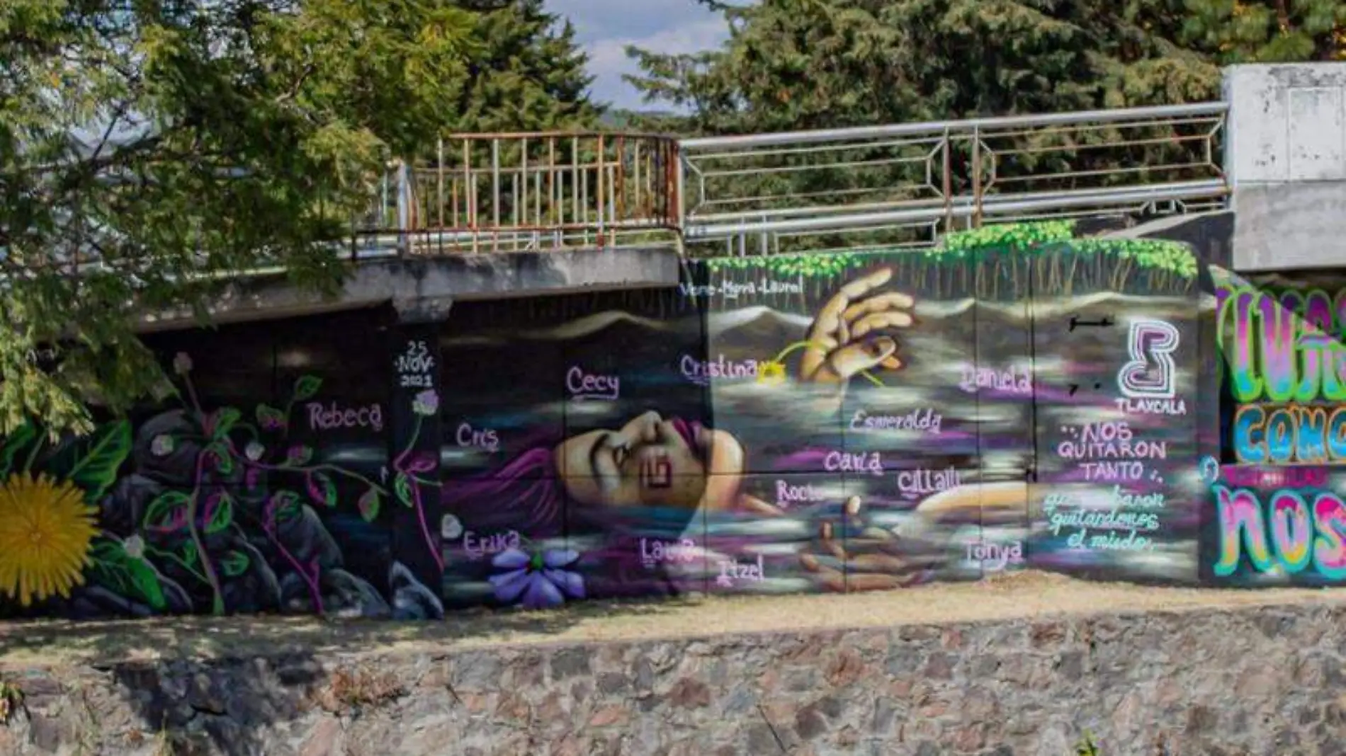 Mural contra la violencia contra la mujer 1